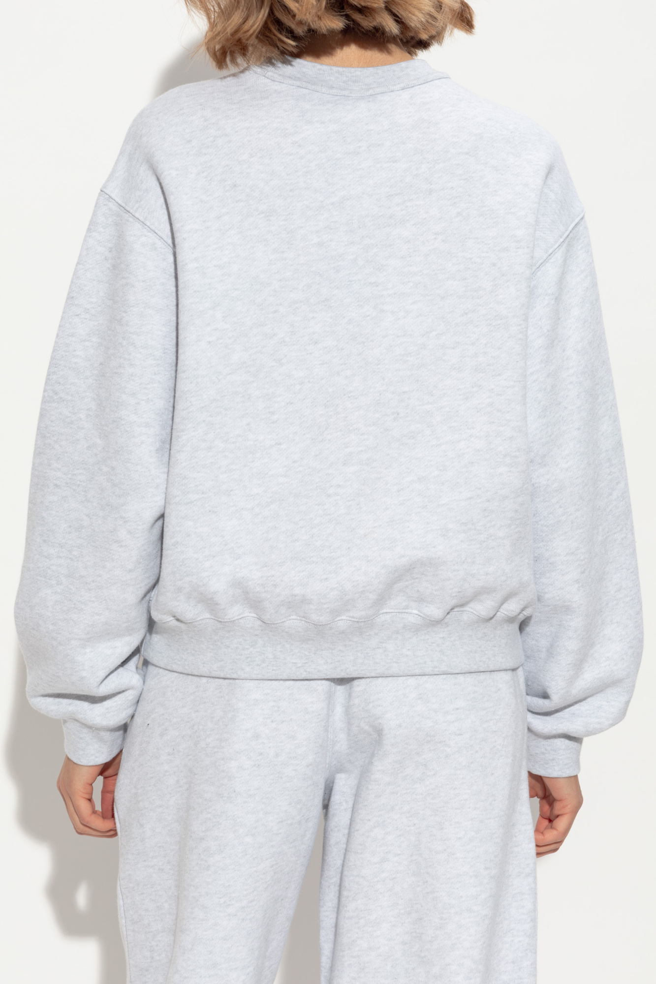 Grau Sweatshirt mit Logo T by Alexander Wang Vitkac Germany